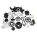 PartzBiz CM: 20-180BK-Holley Premium Black Mid-Mount Complete Accessory System PartzBiz CM: 20-180BK-Holley Premium Black Mid-Mount Complete Accessory System