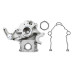 PartzBiz CM: 20-293-ระบบอุปกรณ์เสริมที่สมบูรณ์แบบ Mid-Mount ของ Holley Premium