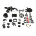 PartzBiz CM: 20-221BK-Holley Premium Mid-Mount Complete Accessory System for GM Gen V LT4 Dry Sump Engines
