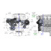PartzBiz CM: 20-230BK-Holley Premium Mid-Mount Complete Accessory System for GM Gen V LT5 Dry Sump Engines-Black Finish PartzBiz CM: 20-230BK-Holley Premium Mid-Mount Complete Accessory System for GM Gen V LT5 Dry Sump Engines-Black Finish