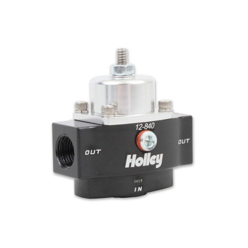 PartzBiz CM: 12-840-HP Billet Carbureted Fuel Pressure Regulator PartzBiz CM: 12-840-HP Billet Carbureted Fuel Pressure Regulator