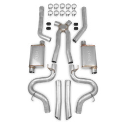 PartzBiz CM 70501364-RHKR - 1978-87 GM G-BODY EXHAUST SYSTEM, 3 IN PartzBiz CM 70501364-RHKR - 1978-87 GM G-BODY EXHAUST SYSTEM, 3 IN