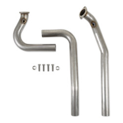 PartzBiz CM BH14351 - Hooker BlackHeart Exhaust Adapter Kit - 4WD