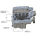 PartzBiz CM: 8504HKR-Hooker BlackHeart LS Swap Exhaust Manifolds - Center Dump - Natural Cast PartzBiz CM: 8504HKR-Hooker BlackHeart LS Swap Exhaust Manifolds - Center Dump - Natural Cast