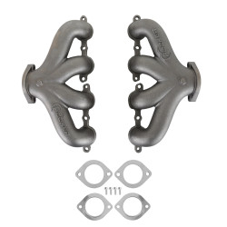 PartzBiz CM 8504HKR - Hooker BlackHeart LS Swap Exhaust Manifolds - Center Dump - Natural Cast PartzBiz CM 8504HKR - Hooker BlackHeart LS Swap Exhaust Manifolds - Center Dump - Natural Cast