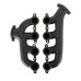 PartzBiz CM: 8506-3HKR-Hooker BlackHeart LS Swap Exhaust Manifolds - การถ่ายโอนข้อมูลด้านหลัง SBC Exit - สีดำ PartzBiz CM: 8506-3HKR-Hooker BlackHeart LS Swap Exhaust Manifolds - การถ่ายโอนข้อมูลด้านหลัง SBC Exit - สีดำ