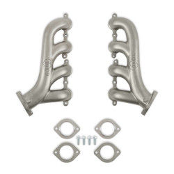 PartzBiz CM 8503HKR - Hooker BlackHeart LS Swap Exhaust Manifolds - Stainless Steel - Natural Cast Finish PartzBiz CM 8503HKR - Hooker BlackHeart LS Swap Exhaust Manifolds - Stainless Steel - Natural Cast Finish