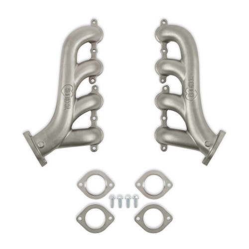 PartzBiz CM: 8503HKR-Hooker BlackHeart LS Swap Exhaust Manifolds - Stainless Steel - Natural Cast Finish PartzBiz CM: 8503HKR-Hooker BlackHeart LS Swap Exhaust Manifolds - Stainless Steel - Natural Cast Finish