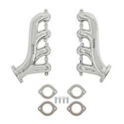 PartzBiz CM 8503-1HKR - Hooker BlackHeart LS Swap Exhaust Manifolds - Stainless Steel - Polished Finish PartzBiz CM 8503-1HKR - Hooker BlackHeart LS Swap Exhaust Manifolds - Stainless Steel - Polished Finish