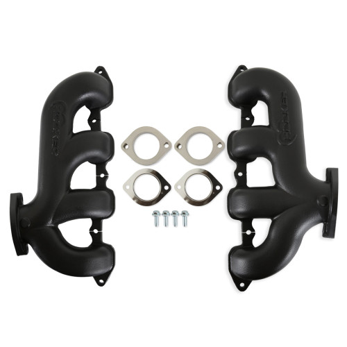 PartzBiz CM: BHS5194-Hooker BlackHeart LT Swap Exhaust Manifolds - Rear Dump - Black