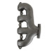 PartzBiz CM: BHS5192-Hooker BlackHeart LT Swap Exhaust Manifolds - Rear Dump - Natural Cast
