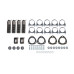 PartzBiz CM: 7701HKR-Hooker Crossmember Back Exhaust System PartzBiz CM: 7701HKR-Hooker Crossmember Back Exhaust System