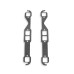 PartzBiz CM: 8525-3HKR-Hooker Small Block Chevrolet Exhaust Manifolds PartzBiz CM: 8525-3HKR-Hooker Small Block Chevrolet Exhaust Manifolds