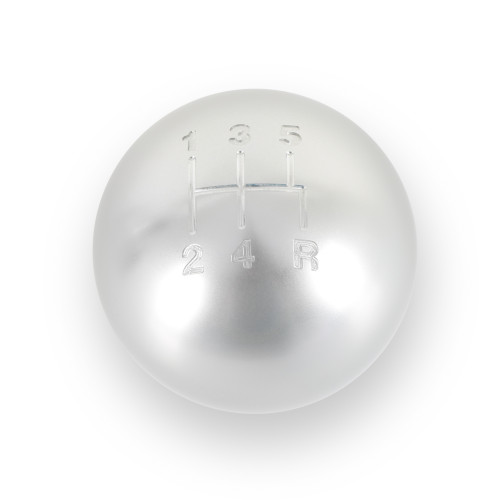 PartzBiz CM: 163502HST-Hurst Billet Shift Knob - 5-Speed Pattern - Silver