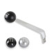 PartzBiz CM: 163601HST-Hurst Billet Shift Knob - 6-Speed Pattern - Gloss Black
