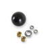 PartzBiz CM: 163001HST-Hurst Billet Shift Knob - No Shift Pattern - Gloss Black