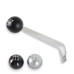 PartzBiz CM: 163001HST-Hurst Billet Shift Knob - No Shift Pattern - Gloss Black