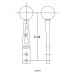 PartzBiz CM: 5389020-Hurst Billet/Plus Shifter Stick - สีดำ/กลึงแล้ว PartzBiz CM: 5389020-Hurst Billet/Plus Shifter Stick - สีดำ/กลึงแล้ว