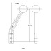 PartzBiz CM: 5389024-Hurst Billet/Plus Shifter Stick - Black/Machined