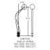 PartzBiz CM: 5387236-Hurst Competition/Plus Shifter Stick - Chrome