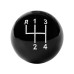 PartzBiz CM: 1637627-Hurst Shift Knob - 4-Speed - Black PartzBiz CM: 1637627-Hurst Shift Knob - 4-Speed - Black