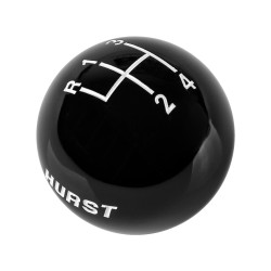 PartzBiz CM 1637627 - Hurst Shift Knob - 4-Speed  - Black