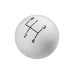 PartzBiz CM: 1630002-Hurst Shift Knob - 4-Speed Pattern - White