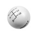 PartzBiz CM: 1630025-Hurst Shift Knob - 5-Speed Pattern - White