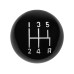 PartzBiz CM: 1630125-Hurst Shift Knob - 5-Speed Pattern - Black