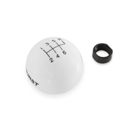 PartzBiz CM 1630016 - Hurst Shift Knob - 6-Speed - White