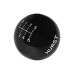 PartzBiz CM: 1631225-Hurst Shift Knob - 6-Speed - Black - Ford
