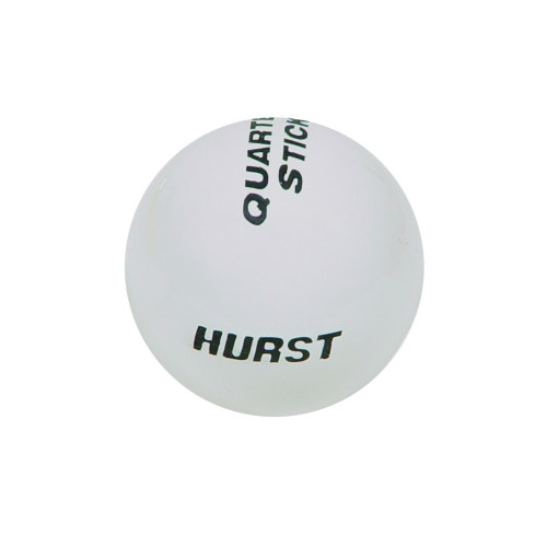 PartzBiz CM: 1631036-Hurst Shift Knob - Quarter Stick - White PartzBiz CM: 1631036-Hurst Shift Knob - Quarter Stick - White