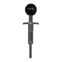 PartzBiz CM 69110001 - Hurst Shift Stick w/Black Knob - 1968-1982 Corvette