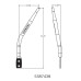 PartzBiz CM: 5387438-Hurst Shifter Stick - แฮนด์บาร์ - โครเมียม PartzBiz CM: 5387438-Hurst Shifter Stick - แฮนด์บาร์ - โครเมียม
