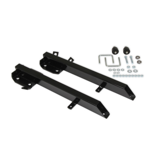 PartzBiz CM: 21602-Lakewood Traction Bars - 1964-1973 Ford - 3 in Diameter - Steel - Black - Pair