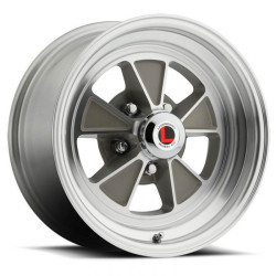 PartzBiz CM LW70-50754C - Legendary Wheels GT5 - 15 x 7 in. - 5 x 4.5 - 4.25 BS - Clear Coat/Machined PartzBiz CM LW70-50754C - Legendary Wheels GT5 - 15 x 7 in. - 5 x 4.5 - 4.25 BS - Clear Coat/Machined