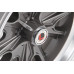 PartzBiz CM: LW90-70754B-Legendary Wheels HB45 - 17 x 7 in. -  5 x 4.5 - 4.25 BS - Charcoal/Machined