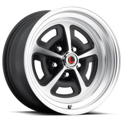 PartzBiz CM LW50-60854D - Legendary Wheels Magnum 500 - 16 x 8 in. - 5 x 4.5 - 4.50 BS - Satin Black/Machined