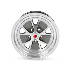 PartzBiz CM LW20-70854B - Legendary Wheels Styled  - 17 x 8 in. - 5 x 4.5 - 4.75 BS - Charcoal/Machined