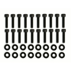 PartzBiz CM 68502BG - Mr. Gasket ฮาร์ดแวร์ฝาครอบวาล์วประดิษฐ์ - สีดำ PartzBiz CM 68502BG - Mr. Gasket ฮาร์ดแวร์ฝาครอบวาล์วประดิษฐ์ - สีดำ