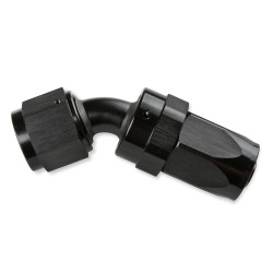 PartzBiz CM 224506-BL - Mr. Gasket -6 AN 45 Degree Swivel Hose End - Black PartzBiz CM 224506-BL - Mr. Gasket -6 AN 45 Degree Swivel Hose End - Black
