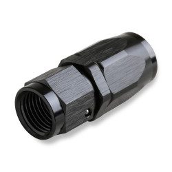 PartzBiz CM 220106-BL - Mr. Gasket -6 AN Straight Swivel Hose End - Black PartzBiz CM 220106-BL - Mr. Gasket -6 AN Straight Swivel Hose End - Black