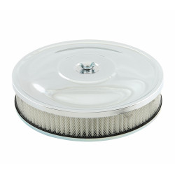 PartzBiz CM 9798 - Mr. Gasket Air Cleaner -10 Inch x 2 Inch Chrome PartzBiz CM 9798 - Mr. Gasket Air Cleaner -10 Inch x 2 Inch Chrome