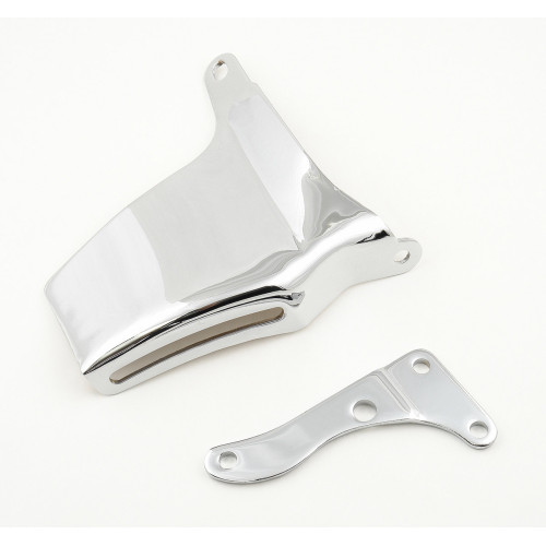 PartzBiz CM: 5171-Mr. Gasket Alternator Brackets - Chrome PartzBiz CM: 5171-Mr. Gasket Alternator Brackets - Chrome