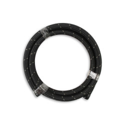PartzBiz CM 841010 - Mr. Gasket Black Nylon Braided Hose 10 AN - 10 Feet