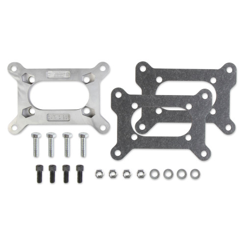 PartzBiz CM: 1937MRG-Mr. Gasket Carburetor Adapter Kit - Large Holley 2-Barrel To Small Rochester 4-Bolt - 2-Barrel