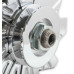PartzBiz CM: 5122-Mr. Gasket Chrome Alternator Late GM-Delco 80 Amp