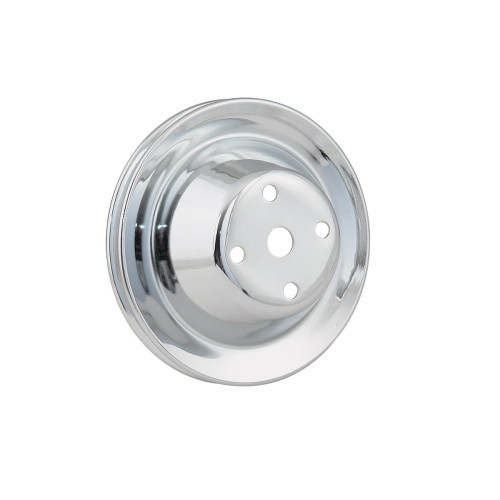 PartzBiz CM: 8826-Mr. Gasket Chrome Water Pump Pulley - Single Groove PartzBiz CM: 8826-Mr. Gasket Chrome Water Pump Pulley - Single Groove