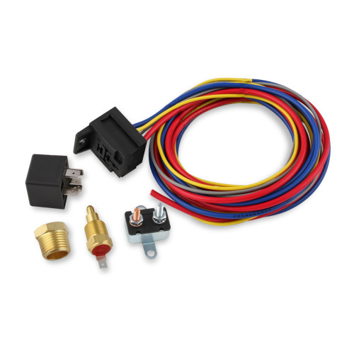 PartzBiz CM: 40102G-Mr. Gasket Electric Fan Harness & Relay Kit with 185 Degree Temperature Switch PartzBiz CM: 40102G-Mr. Gasket Electric Fan Harness & Relay Kit with 185 Degree Temperature Switch