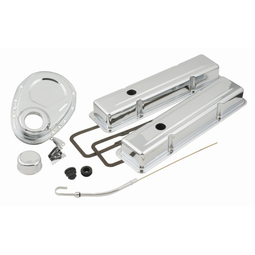 PartzBiz CM: 9834-Mr. Gasket Engine Dress Up Kit - Chrome